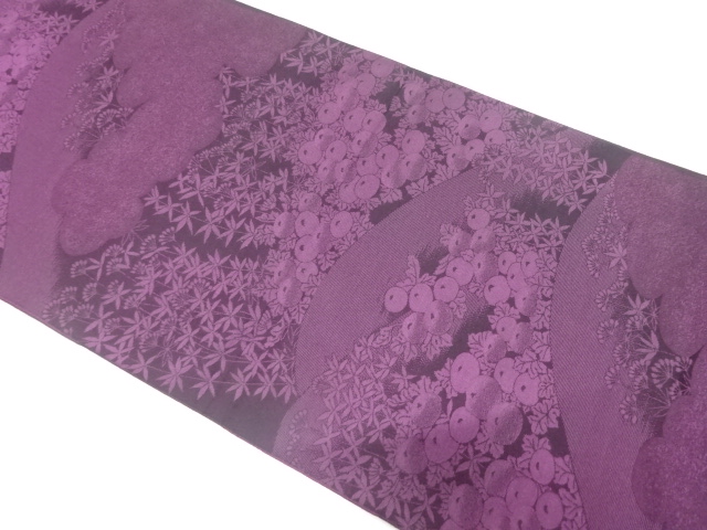 JAPANESE FUKURO OBI / WOVEN KIKU